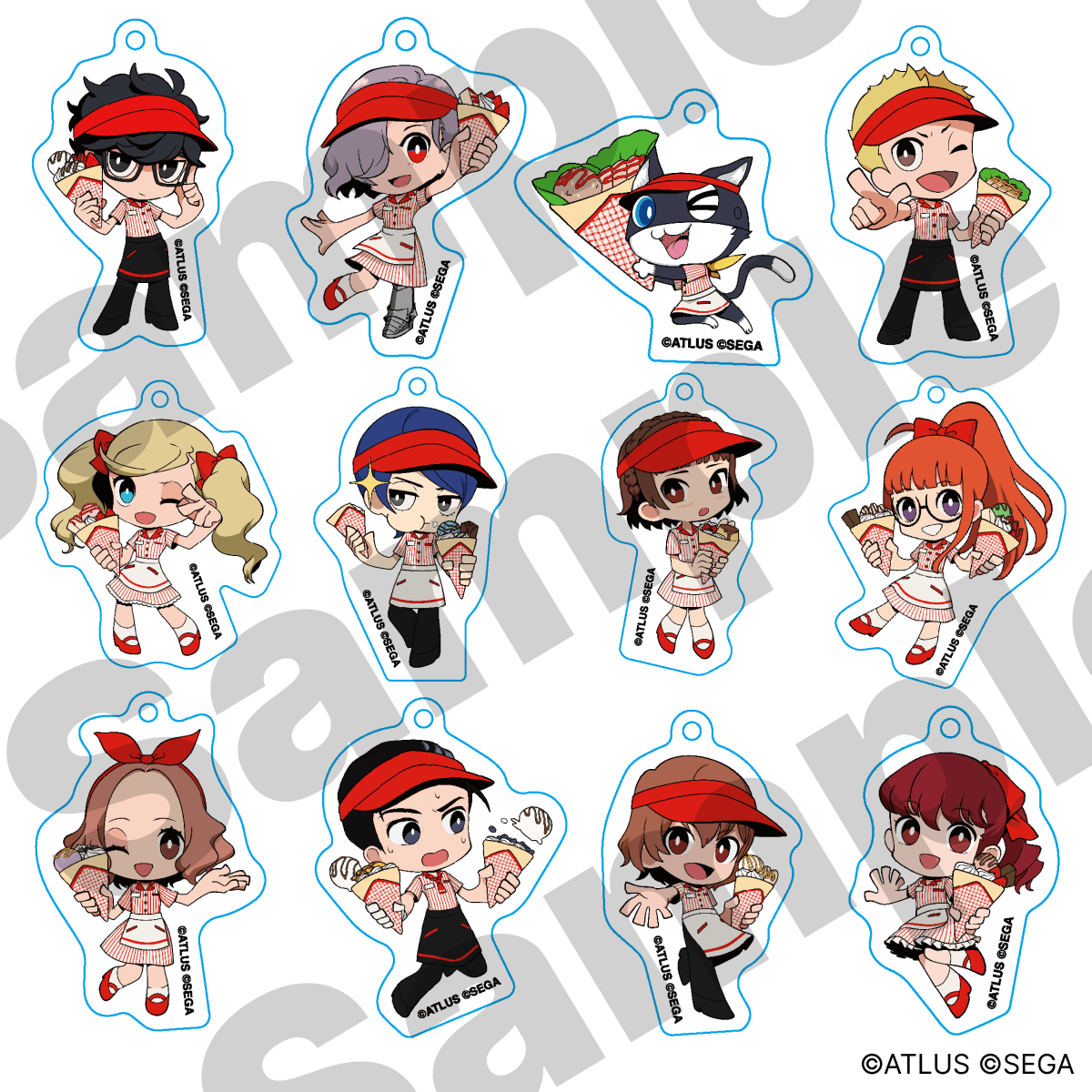 ペルソナ5 タクティカ】ランダムアクリルキーホルダー（BOX） – animeshi