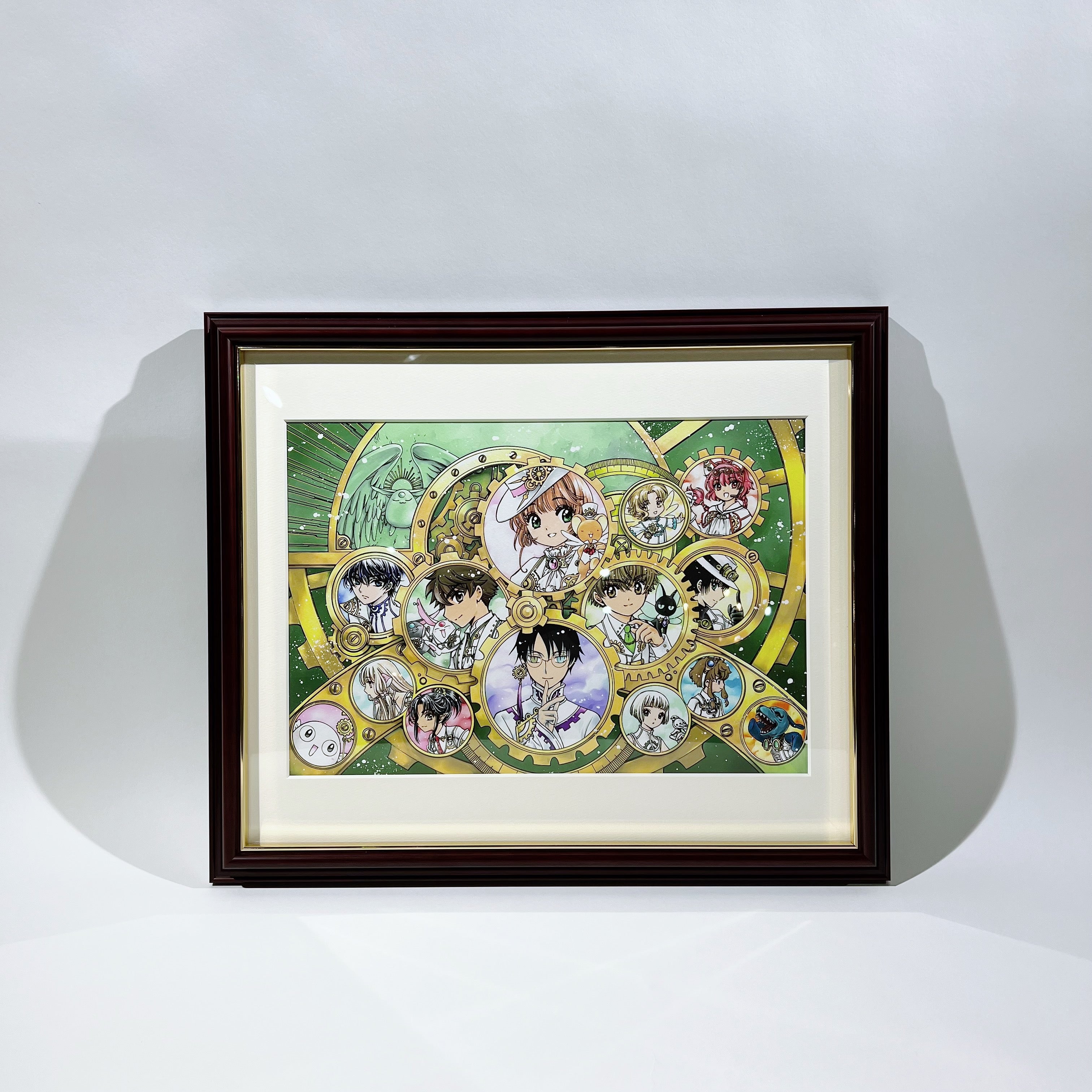 CLAMP 画業30周年記念 メインビジュアル 複製原画 – ANIERA