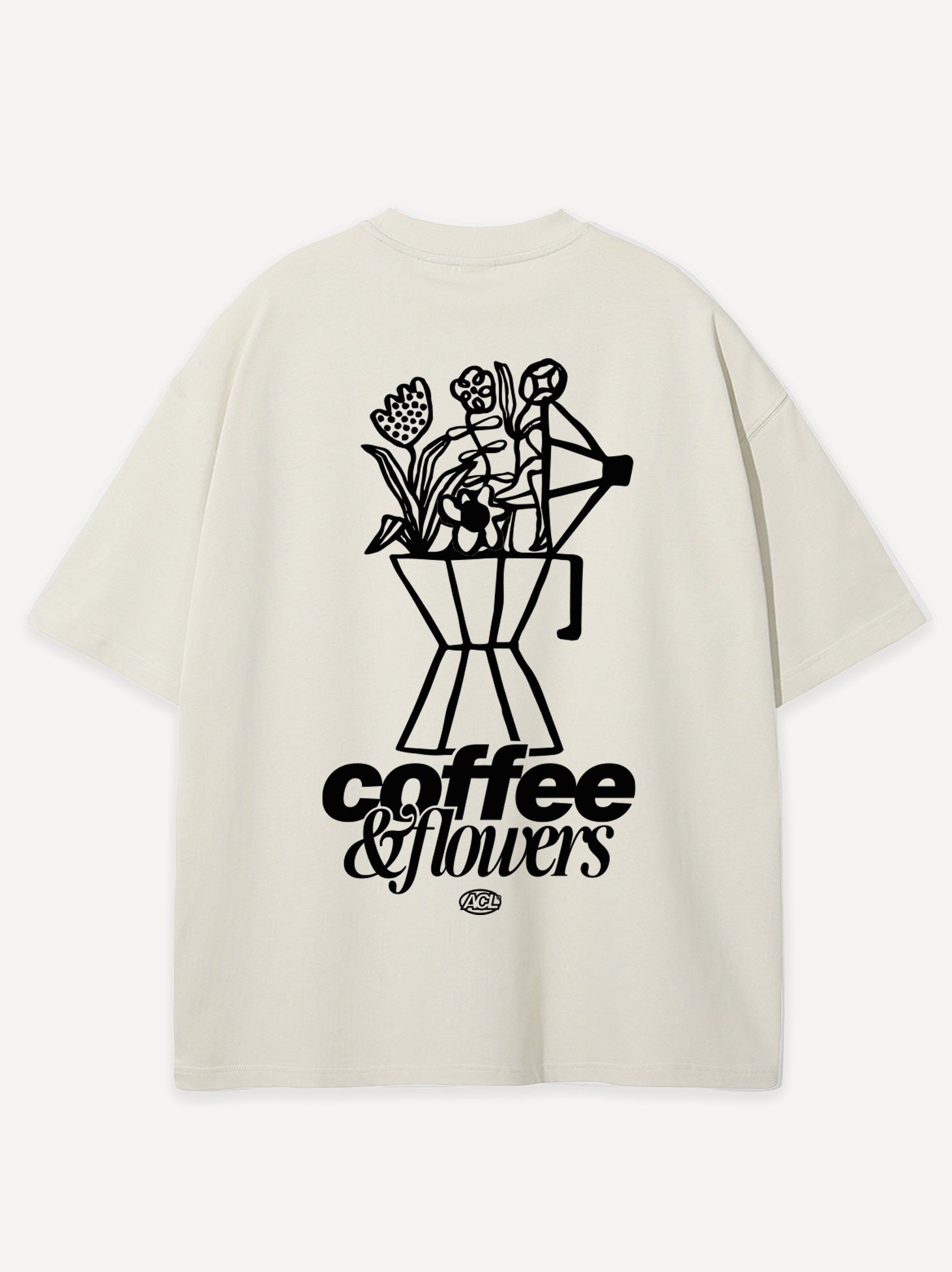 Coffee & Flowers Oversized T-Shirt – AnotherCottonLab