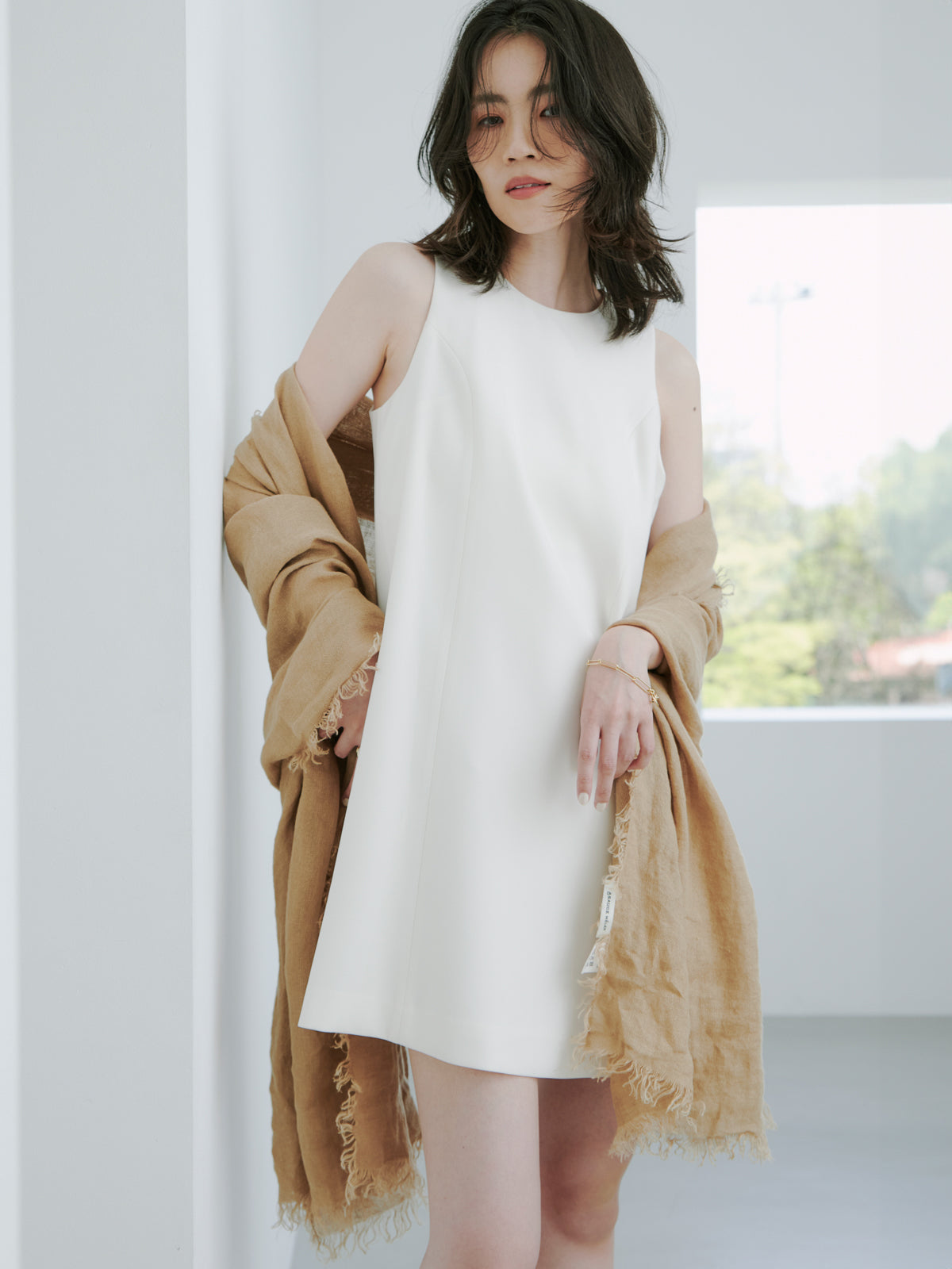 パネルカットミニワンピース