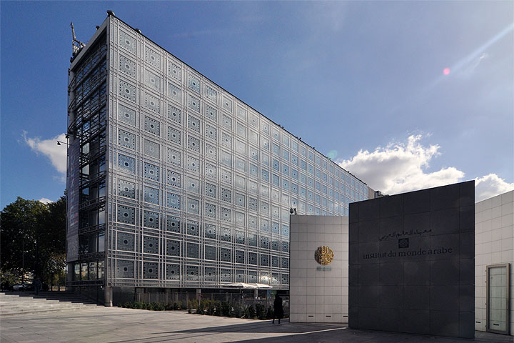 建築マップ フランス アラブ世界研究所