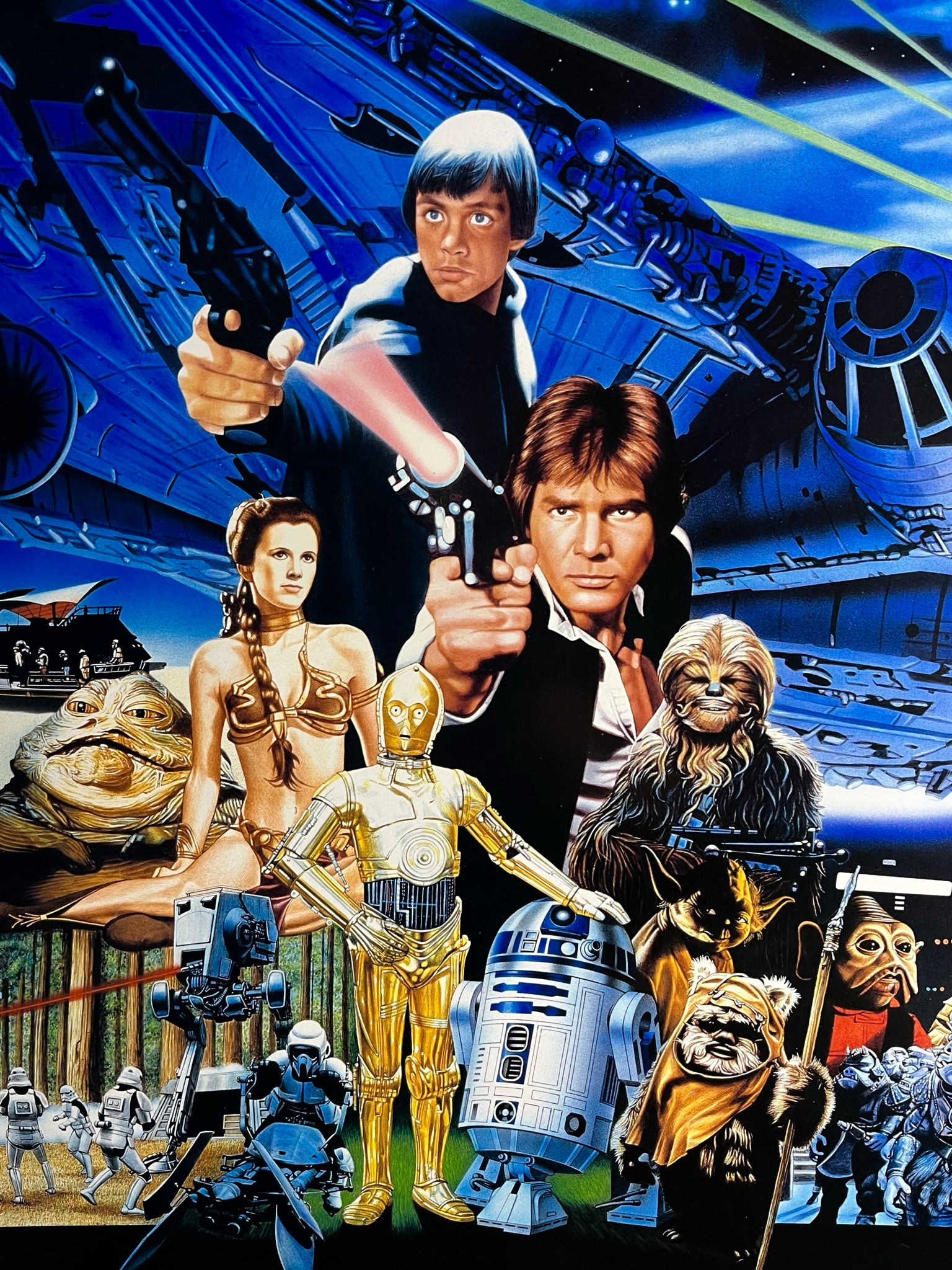 Star Wars - Return of the Jedi - 1983 - Original Movie Poster
