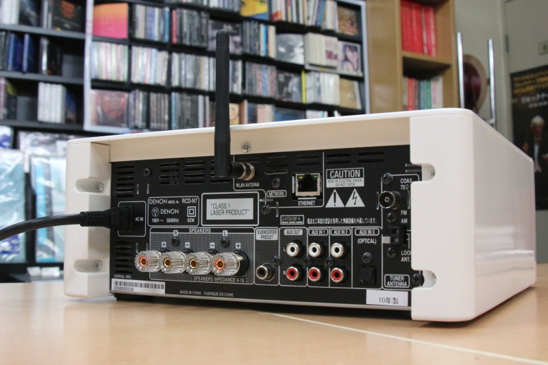 AIRPLAY対応】DENON RCD-N7をさわってみた【無線LAN対応】: アート