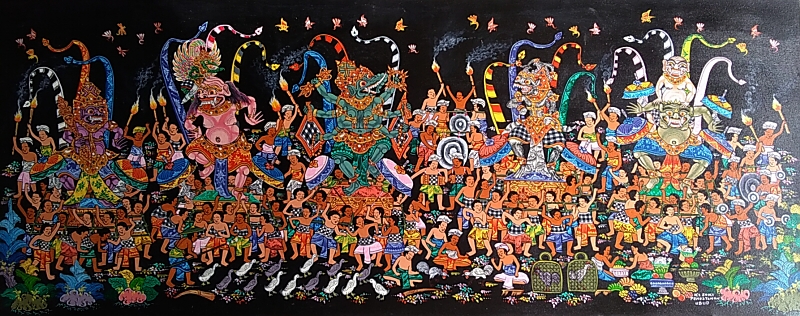 バリ絵画の商品ページ