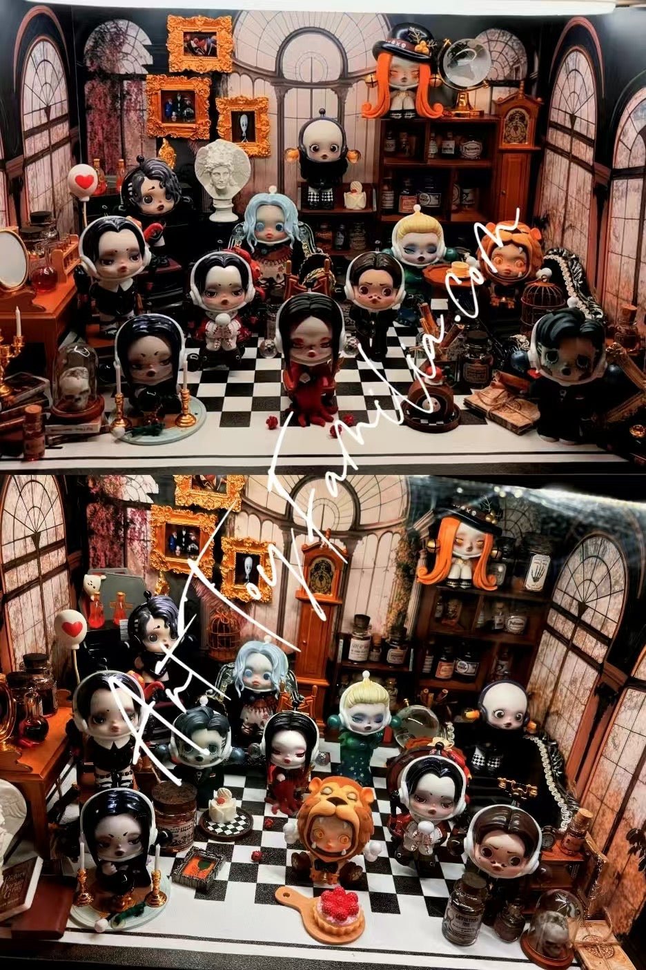Skullpanda × The Addams Family Series Blind Box Wednesday | POP