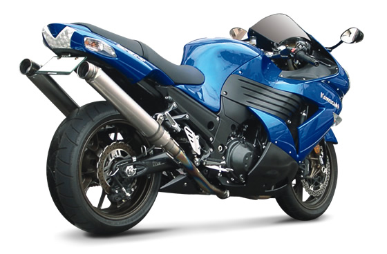 06～07・08～11 ZZR1400 デュアル（2本出し）スリップオンサイレンサー