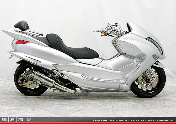 浅倉商事：4D9 マジェスティ250用 SHタイプマフラー BSタイプ