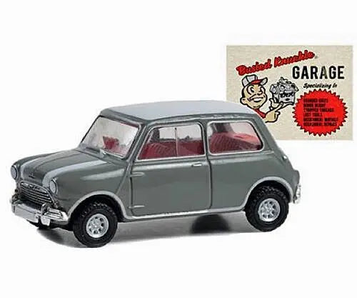 Busted Garage 1965 Austin Mini Cooper S 1:64 Scale - Busted