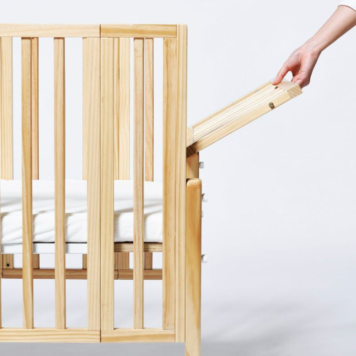 大和屋 パタンⅡ 折りたたみミニベビーベッド【レンタル】※数量限定