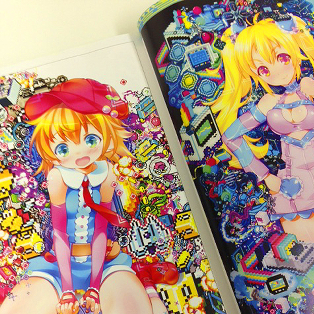 8BIT MUSIC POWER PERFECT BOOKデザイン イラスト14点掲載 ｜ピクセル