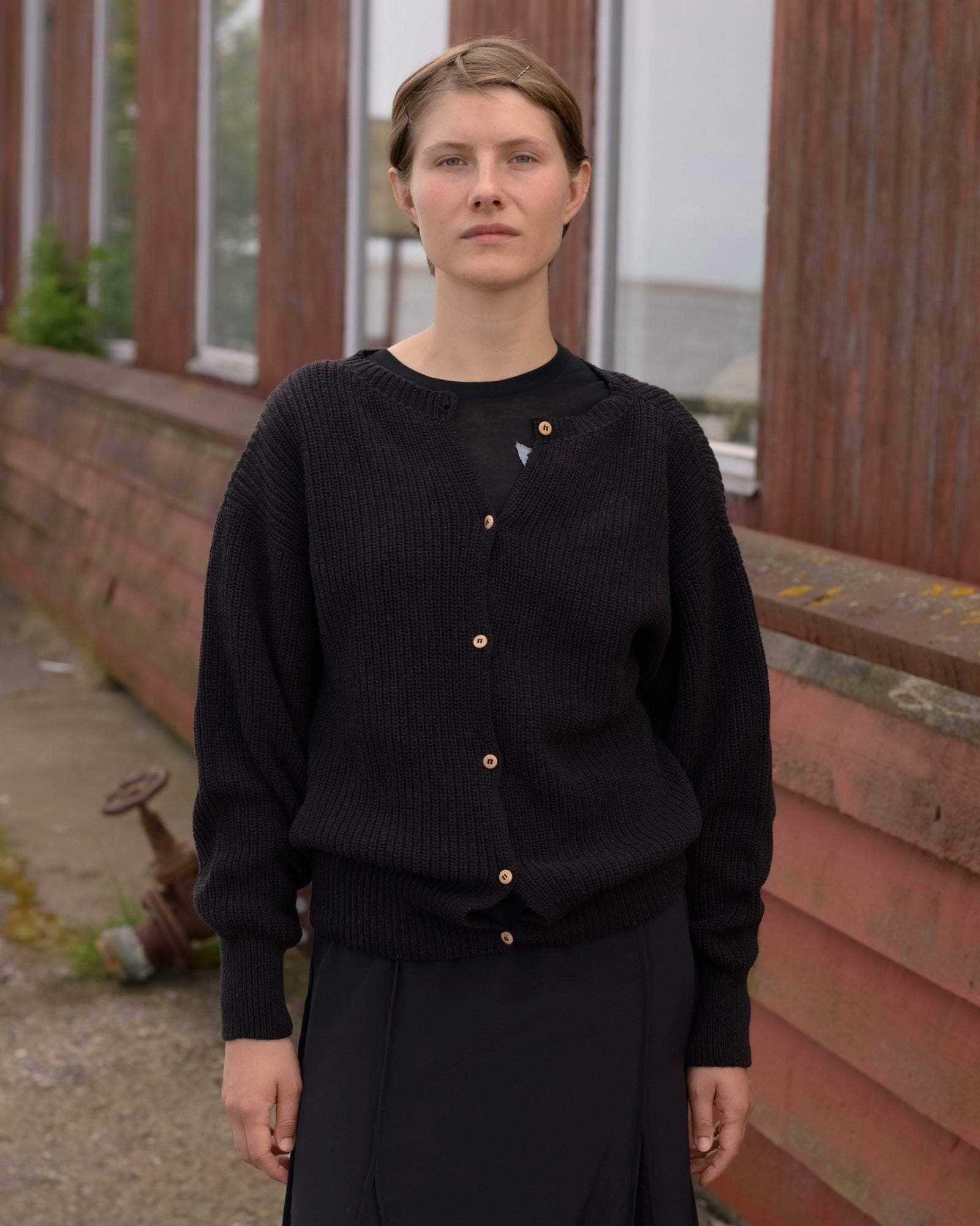 Mea Cardigan in Assortment | Organic cotton knit | en | Baserange