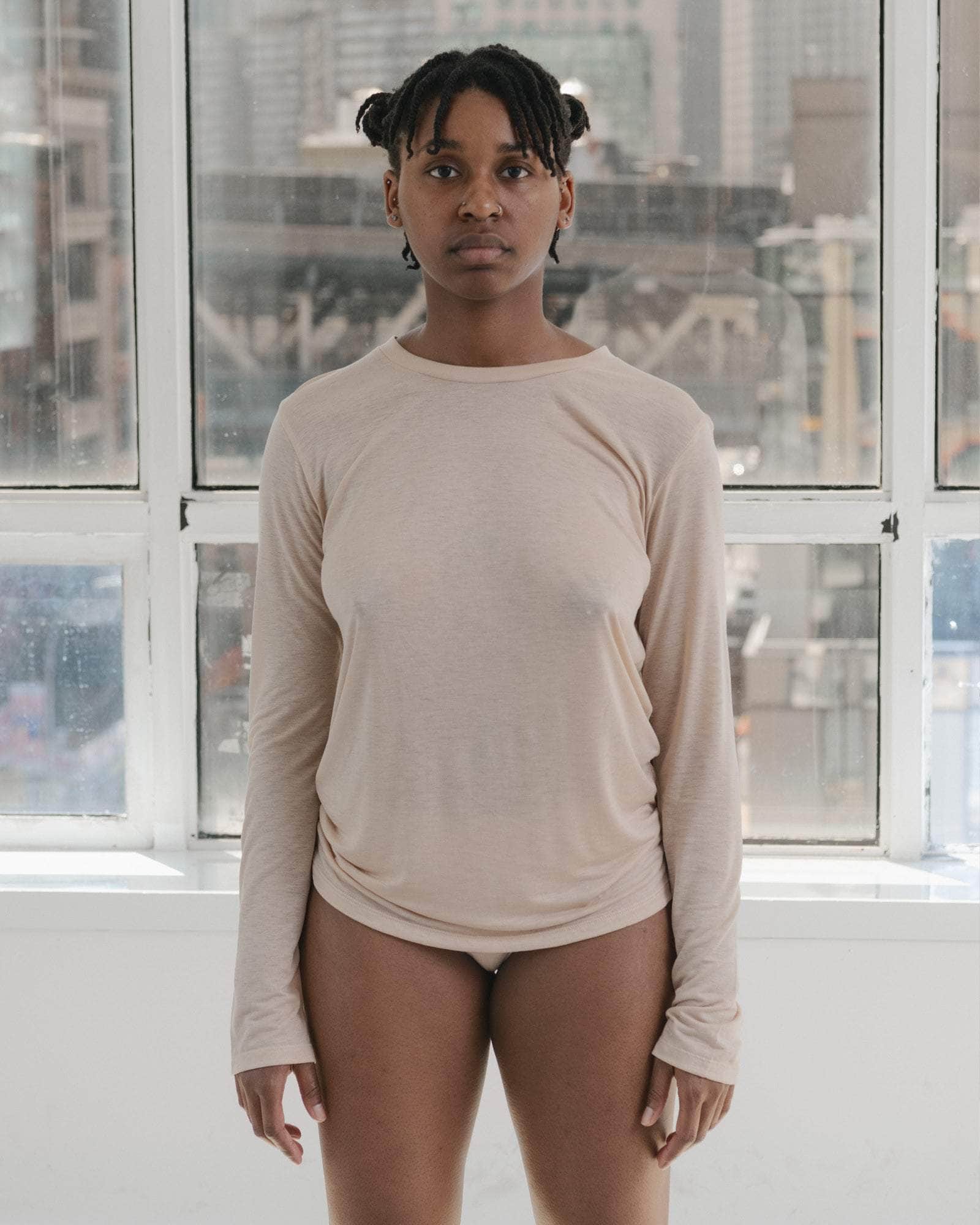 ロングスリーブTシャツ in Assortment | バンブーリヨセル | ja