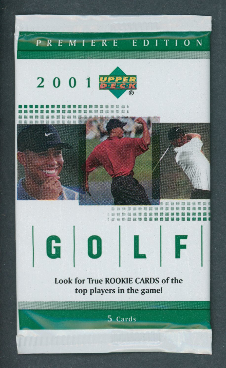 2001 Upper Deck Golf Unopened Pack (Hobby) – Baseball Card Exchange