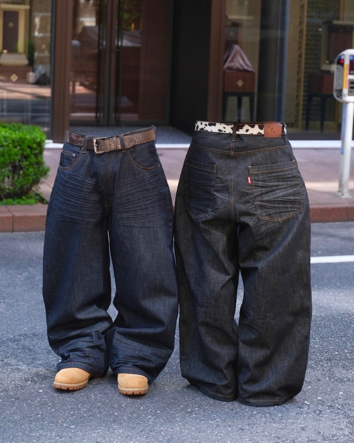 Baggy rigid denim – BELVET