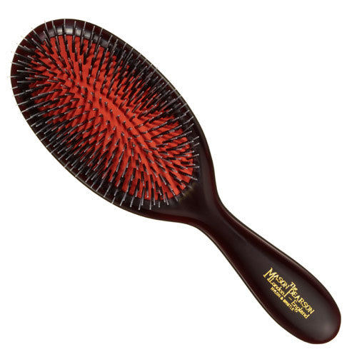 Handy Boar Bristle & Nylon Hairbrush - Dark Ruby – C.O. Bigelow