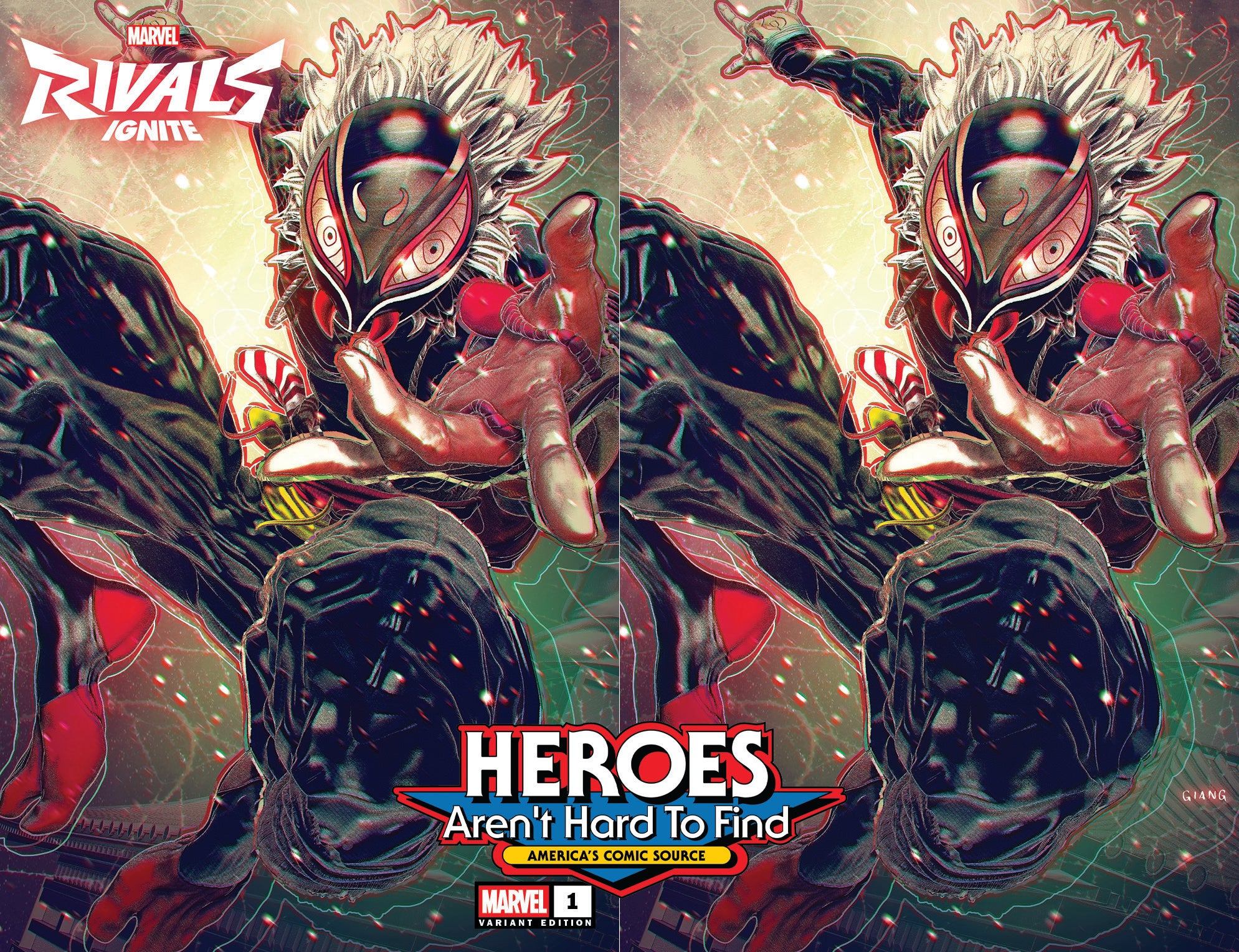 MARVEL RIVALS: IGNITE #1 JOHN GIANG HEROES CON EXCLUSIVE VARIANT COVER