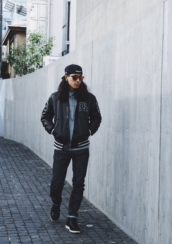 Backchannel（バックチャンネル）待望のレザースタジアムジャケット