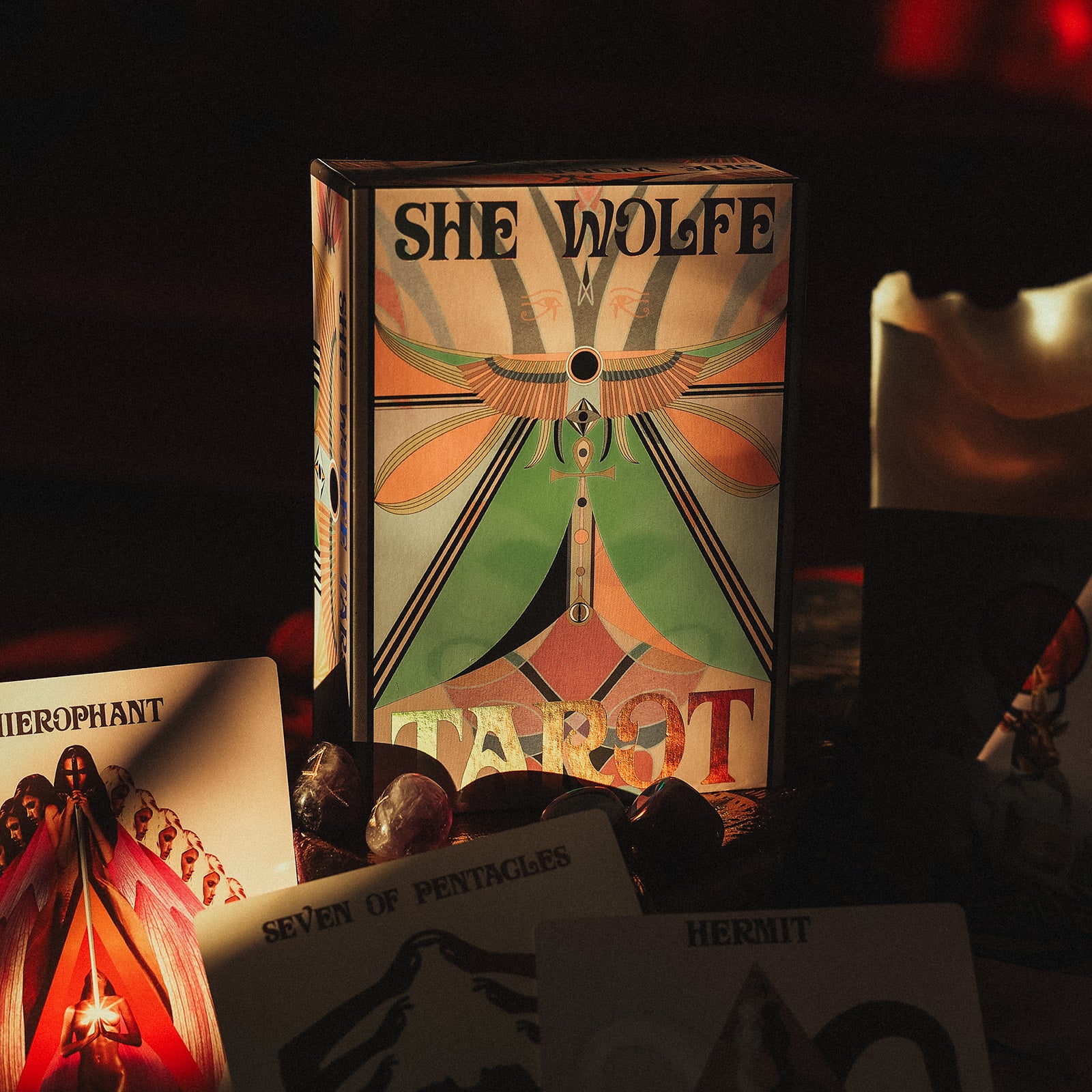 She-Wolfe Tarot – Black Moon Botanica Edinburgh UK