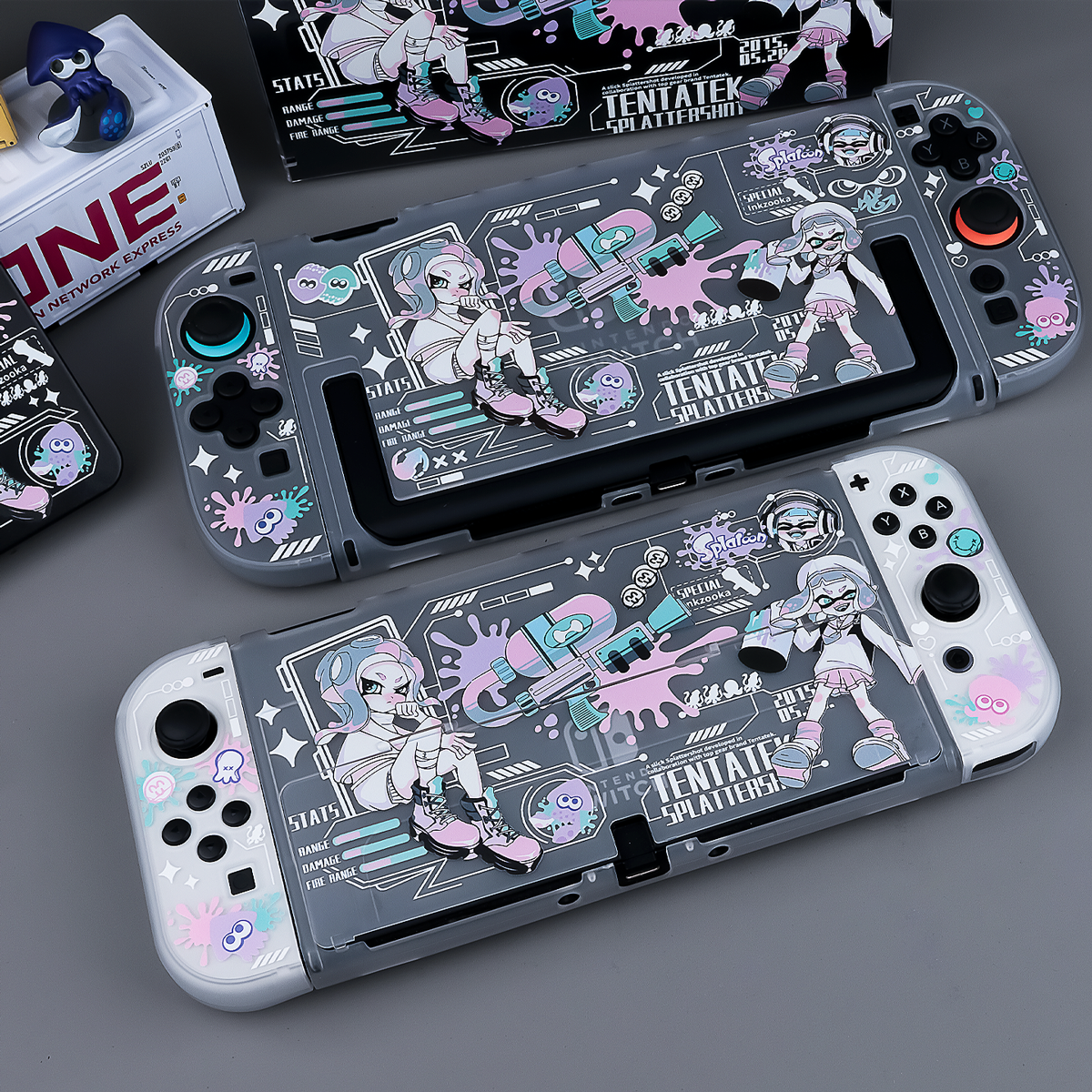 BlingKiyo Splatoon NS Protective Shell & Dock Cover