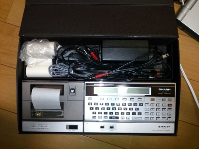 やっと本物のPC-1501です | Kyoro's Room Blog