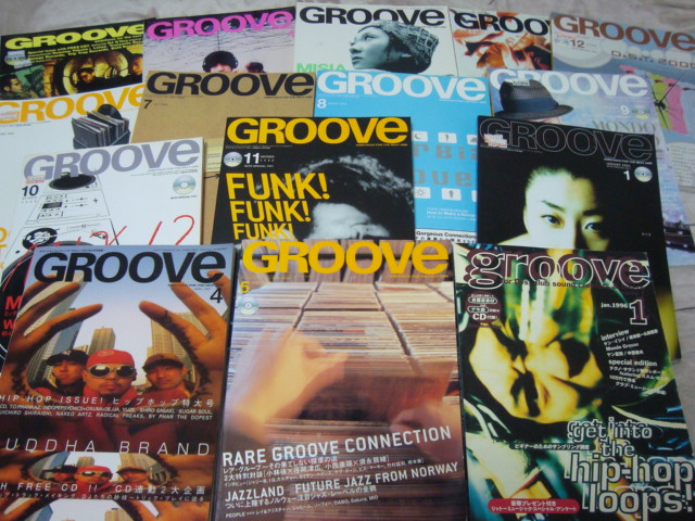 DJ/Club専門誌「GROOVE」 バックナンバーリスト | Mix Tape Troopers
