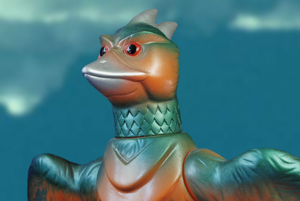 ゴメス【M1号:マルサン1期 復刻 尾可動版:ライトグリーン成型色