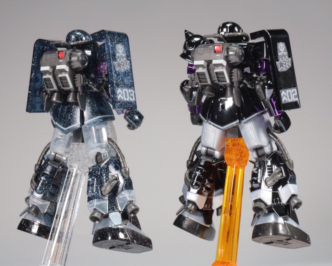 HG 1/144 高機動型ザクII 劇場限定 リミテッドクリアVer.のご紹介