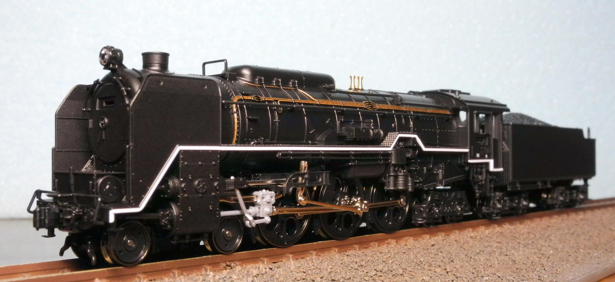 オフのデスクトップ KATO 2017-5 C62 山陽形（呉線） 買ってきた