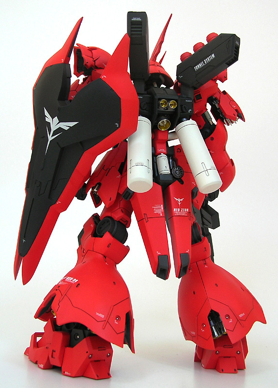 M's 1/100 サザビー完成 - ewac fact file