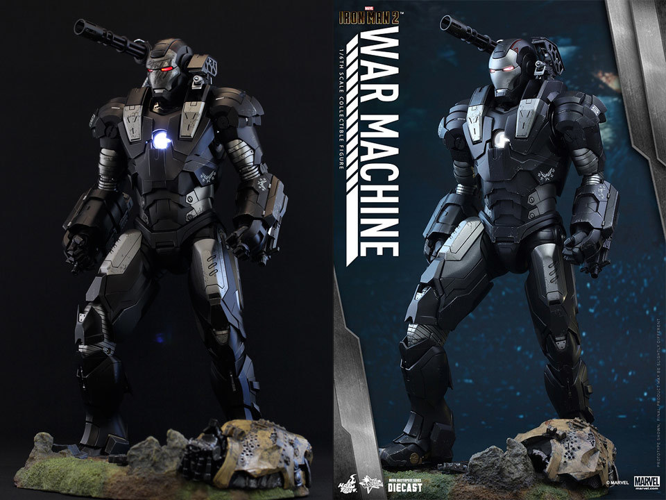 ダイキャスト版・ウォーマシン | ジョル's Page for IRON MAN