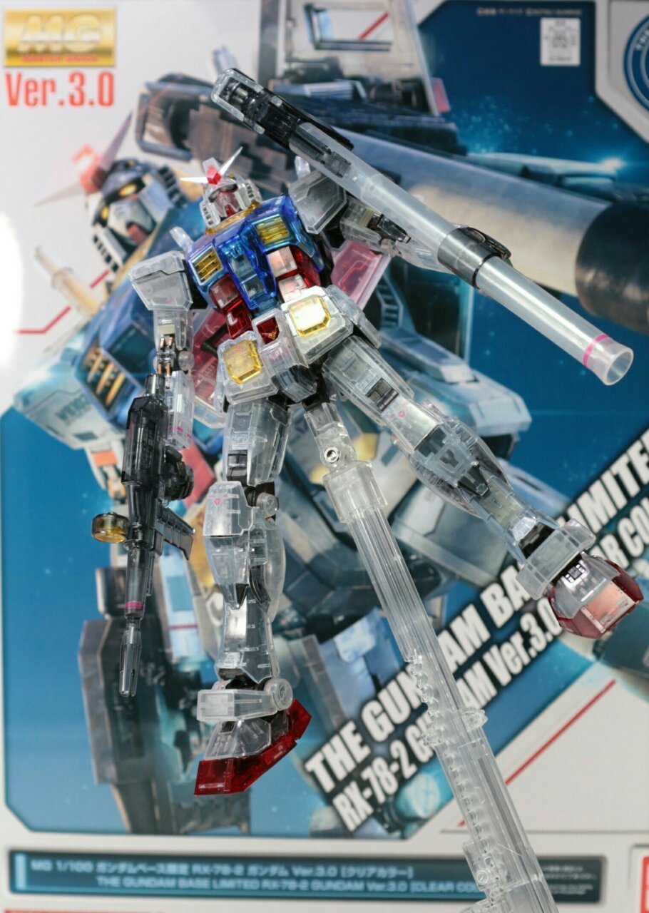 MG 1/100 ガンダム Ver.3.0 メカニカルクリア MG 1/100 ガンダム Ver