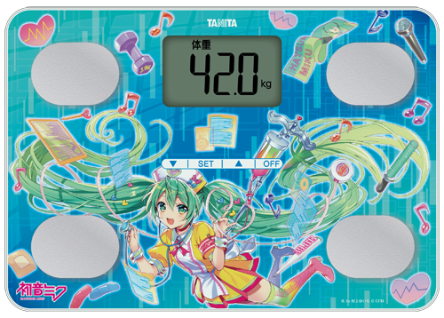 お知らせ】初音ミク×TANITAのコラボプロジェクト！ボイス体組成計