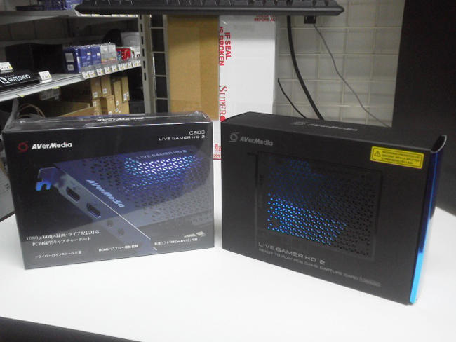 C988 LIVE GAMER HD 2」2枚搭載でマルチカメラキャプチャテスト