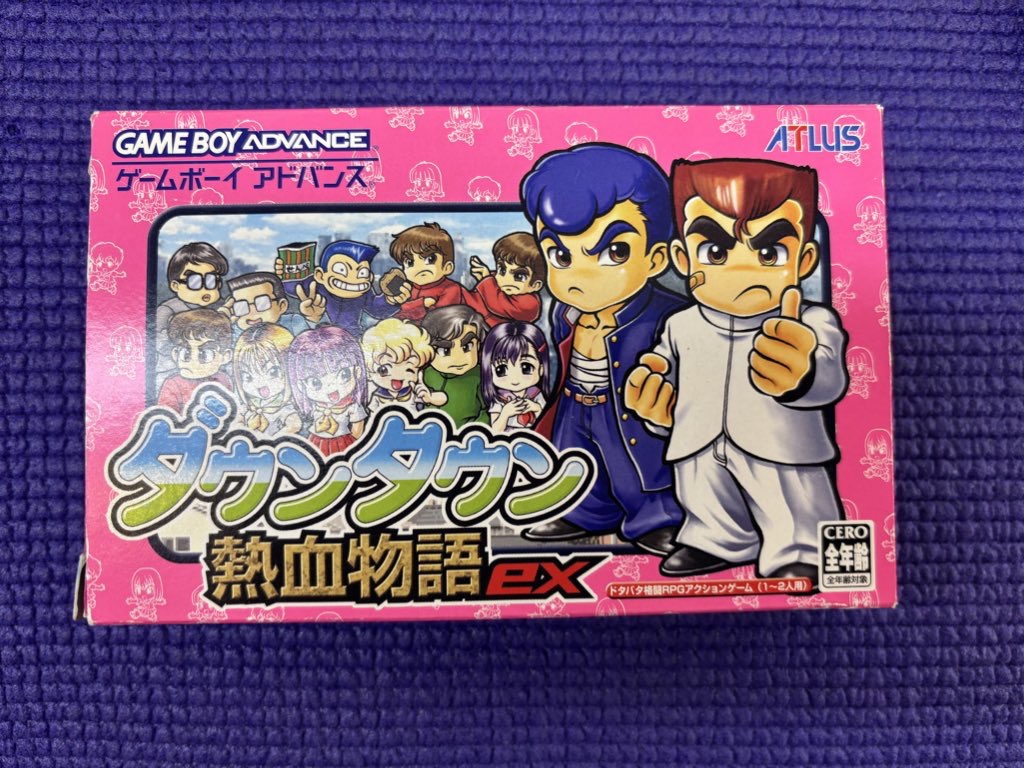 GBAソフト ダウンタウン熱血物語ex | トレカ、マンガ、フィギュア