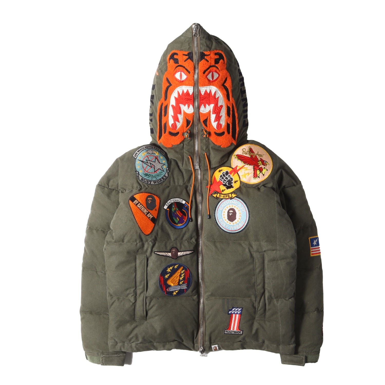 A BATHING APE 25周年記念 USヴィンテージ テントクロス タイガー