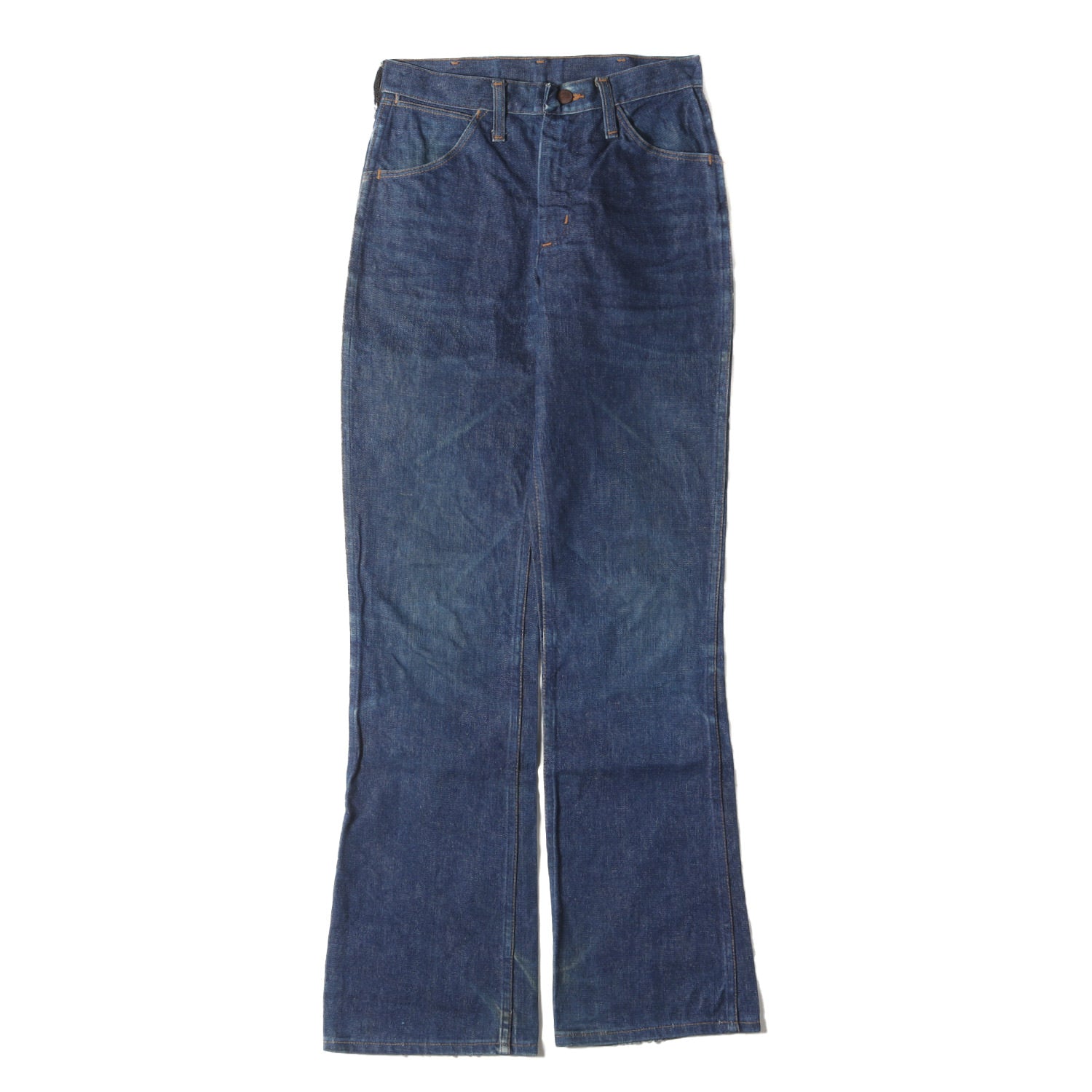 70s ブーツカット デニムパンツ(濃紺) - ブランド古着の通販・買取