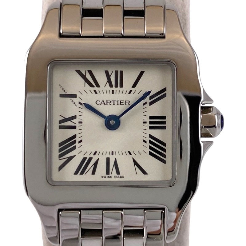 CARTIER】カルティエ サントス ドゥモワゼル SM W25064Z5 腕時計