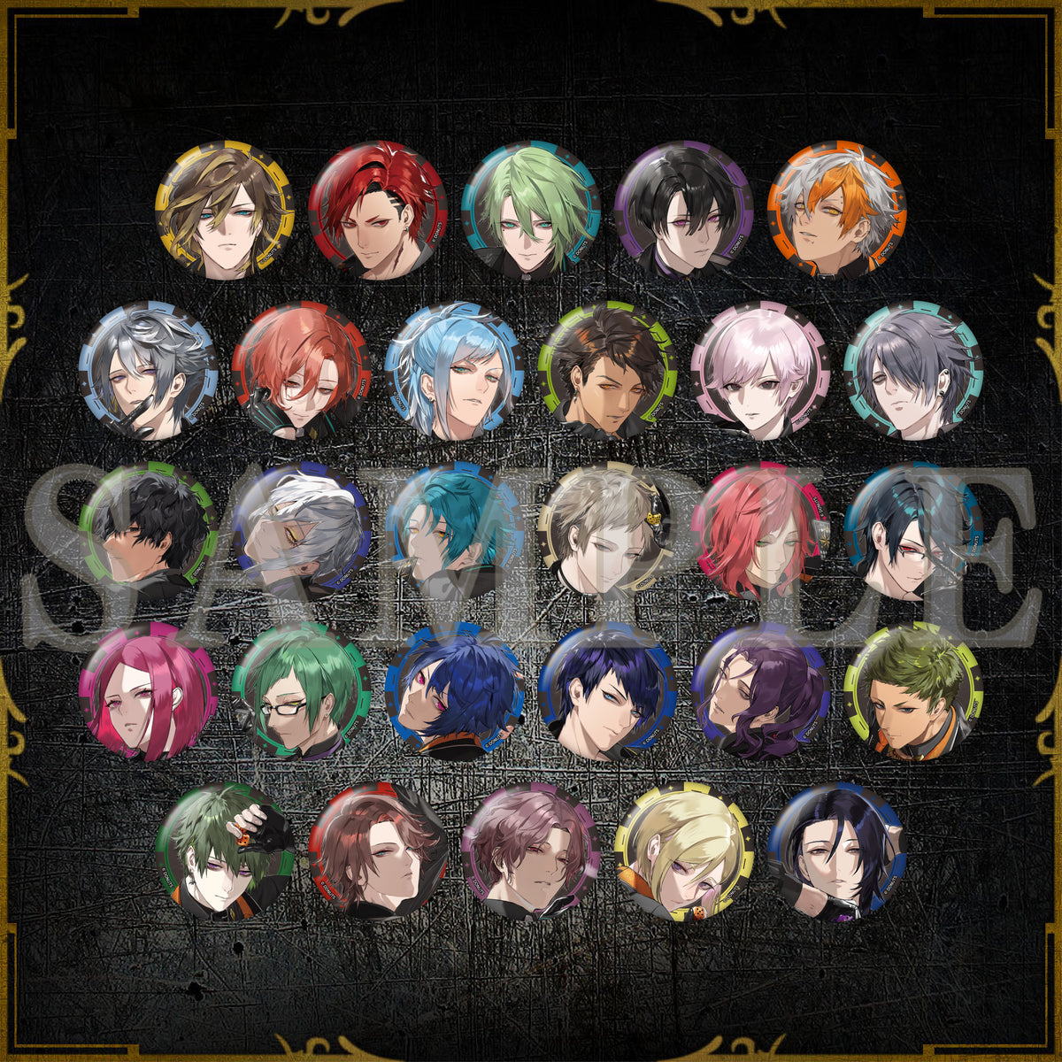 AGF2025 56mm缶バッジ – ブラックスター -Theater Starless- Official