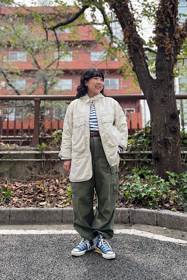 Styling]Nigel Cabourn WOMAN THE ARMY GYM NAKAMEGURO STORE 2023.9