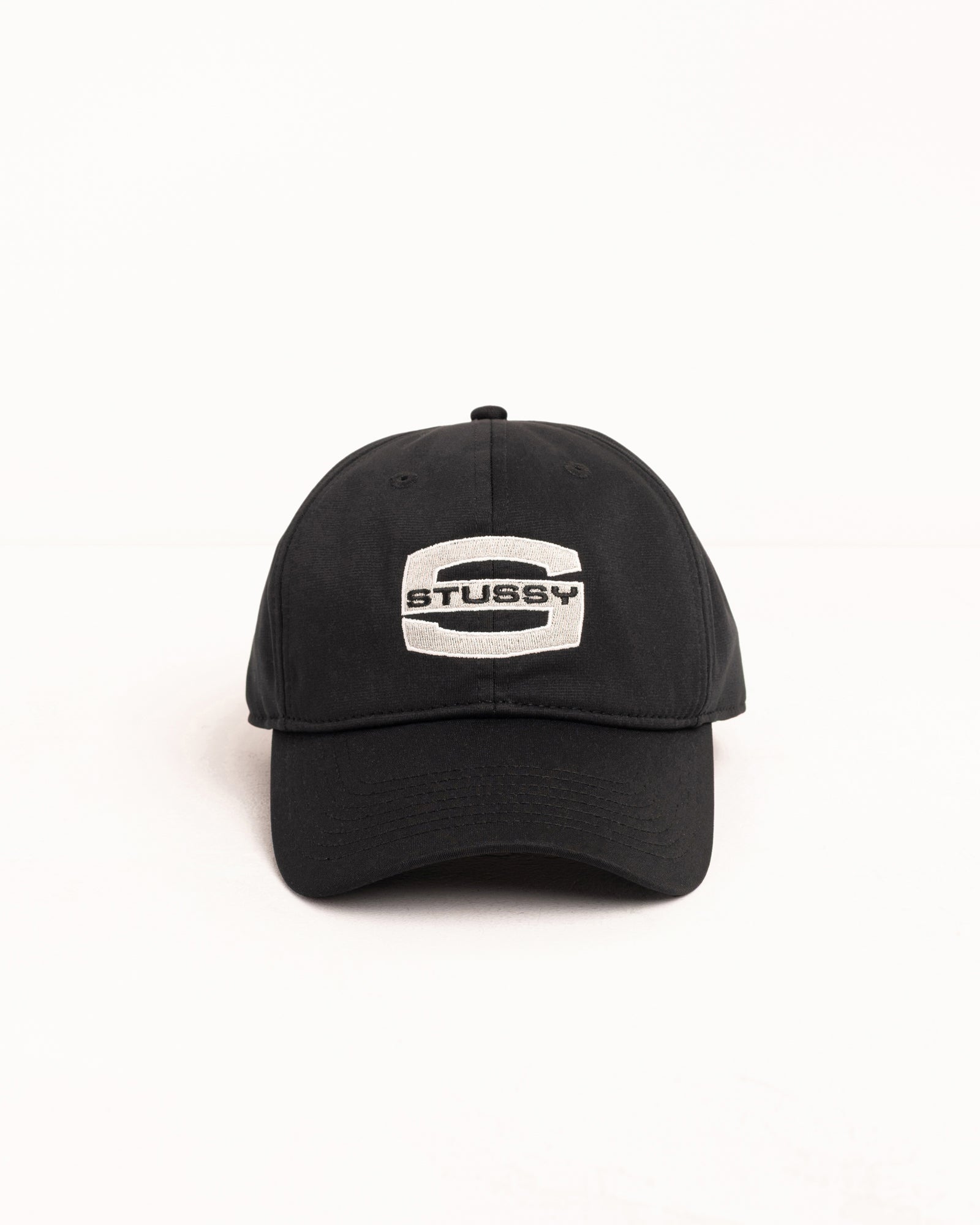 Mid-Depth Large S Snapback – Black | Headwear | Stüssy Canada