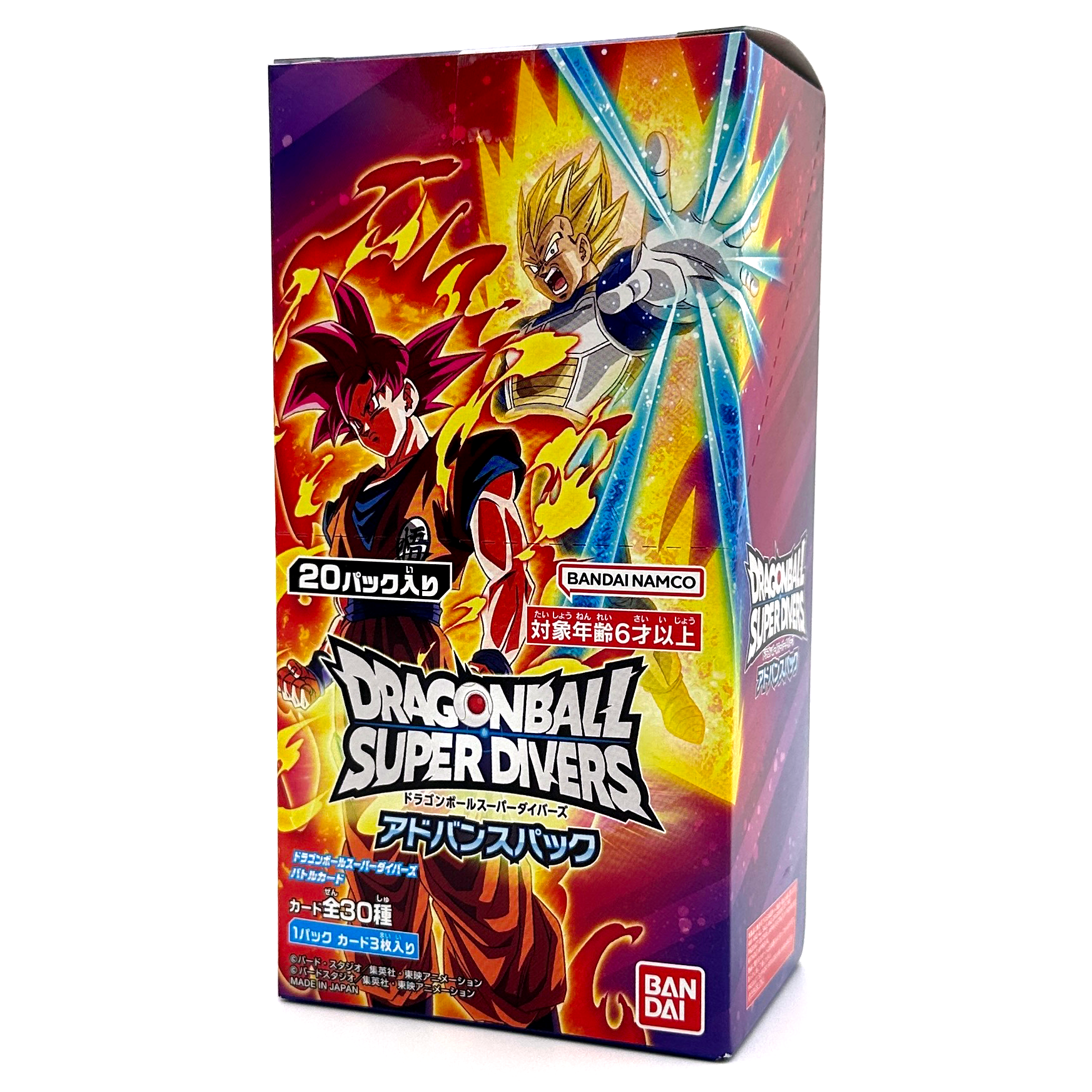 DRAGON BALL SUPER DIVERS ADVANCE PACK (AP) - Box