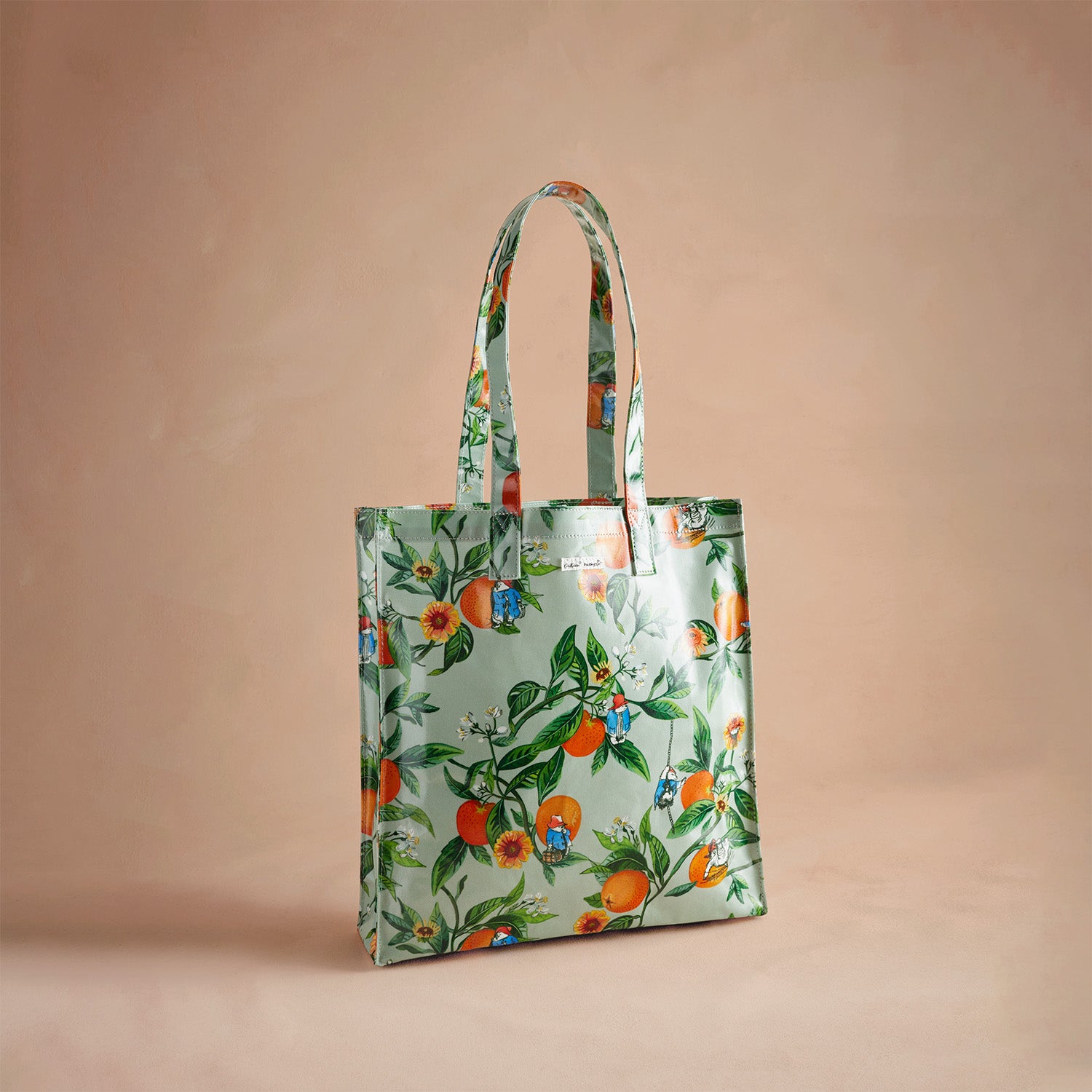 パディントン ラージ ブックバッグ Paddington Oranges Green | Cath