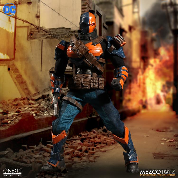 MEZCO TOYZ ONE:12 DC DEATHSTROKE – Cards and Comics Central