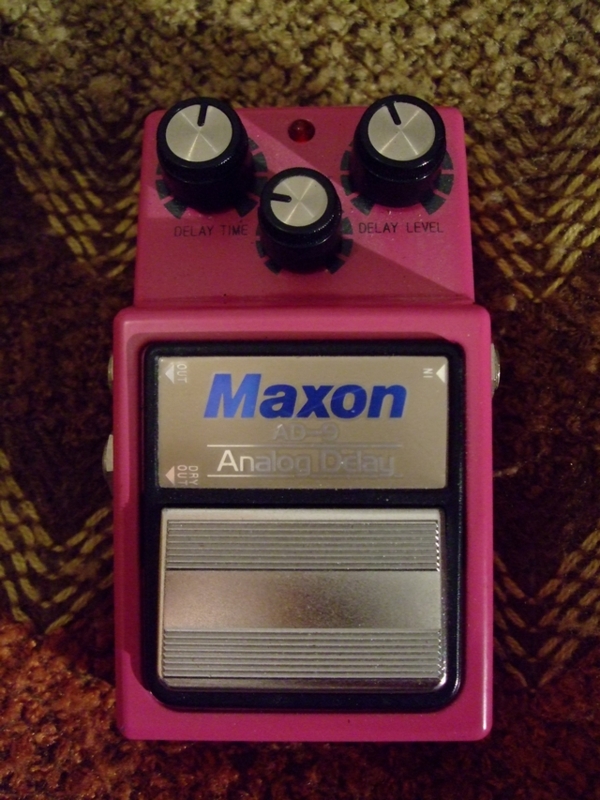 レトロへヴィアナログディレイ“MAXON AD-9” - ジャパメタおっさん