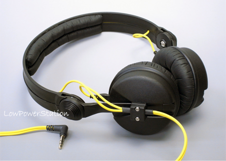 ゼンハイザーHD25にオヤイデHPC-HD25 をセット - 和田哲哉