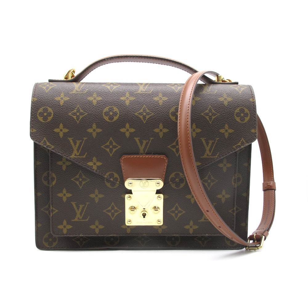 LOUIS VUITTON ルイ・ヴィトン モンソー 28 モノグラム M51185 2WAY