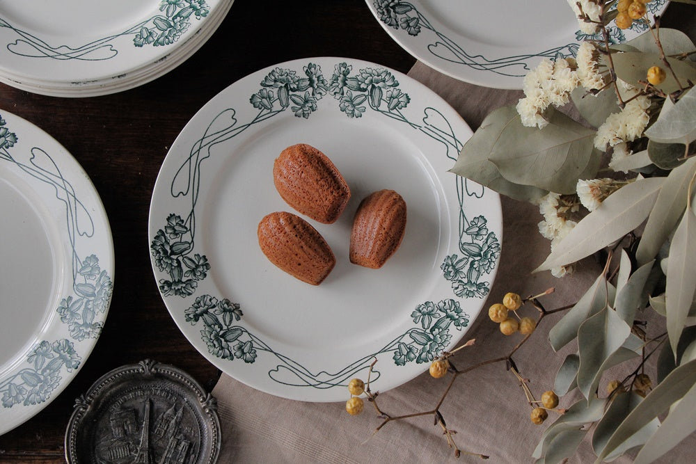 新春アンティーク福袋③プレート&ソーサー5枚セット サルグミンヌ