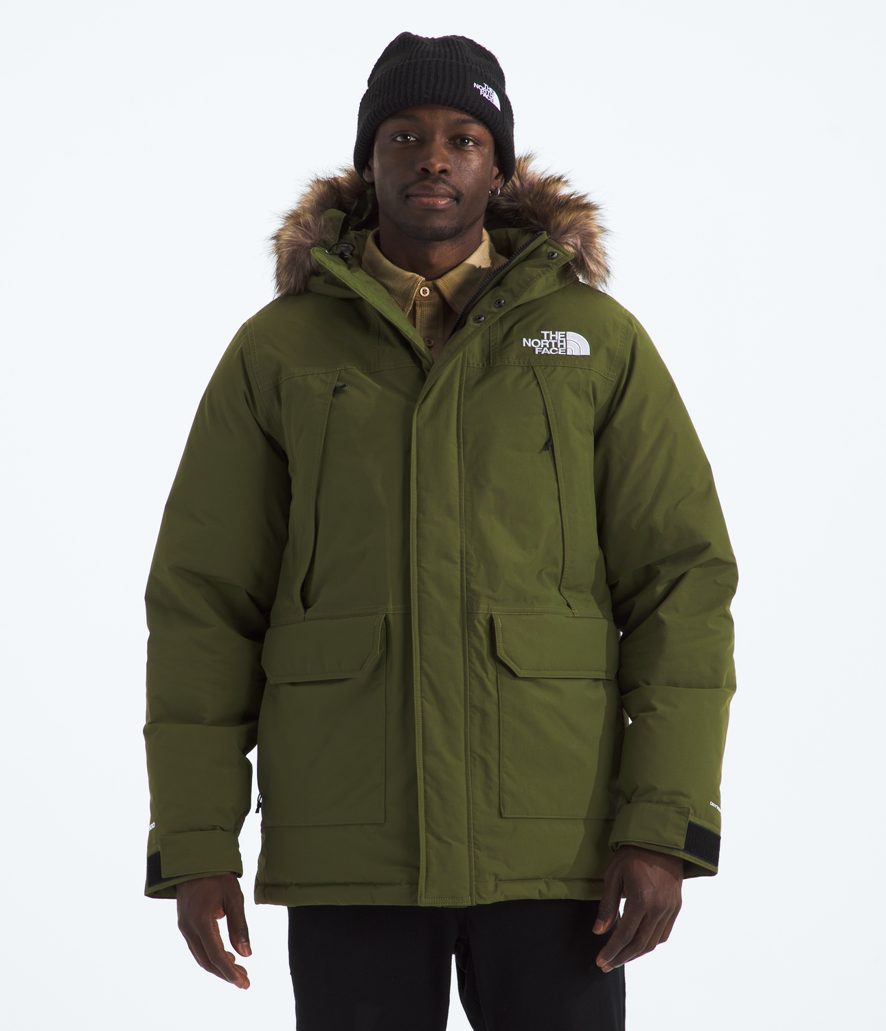 Mens The North Face McMurdo Parka Woodland Green | Chicago City Sports