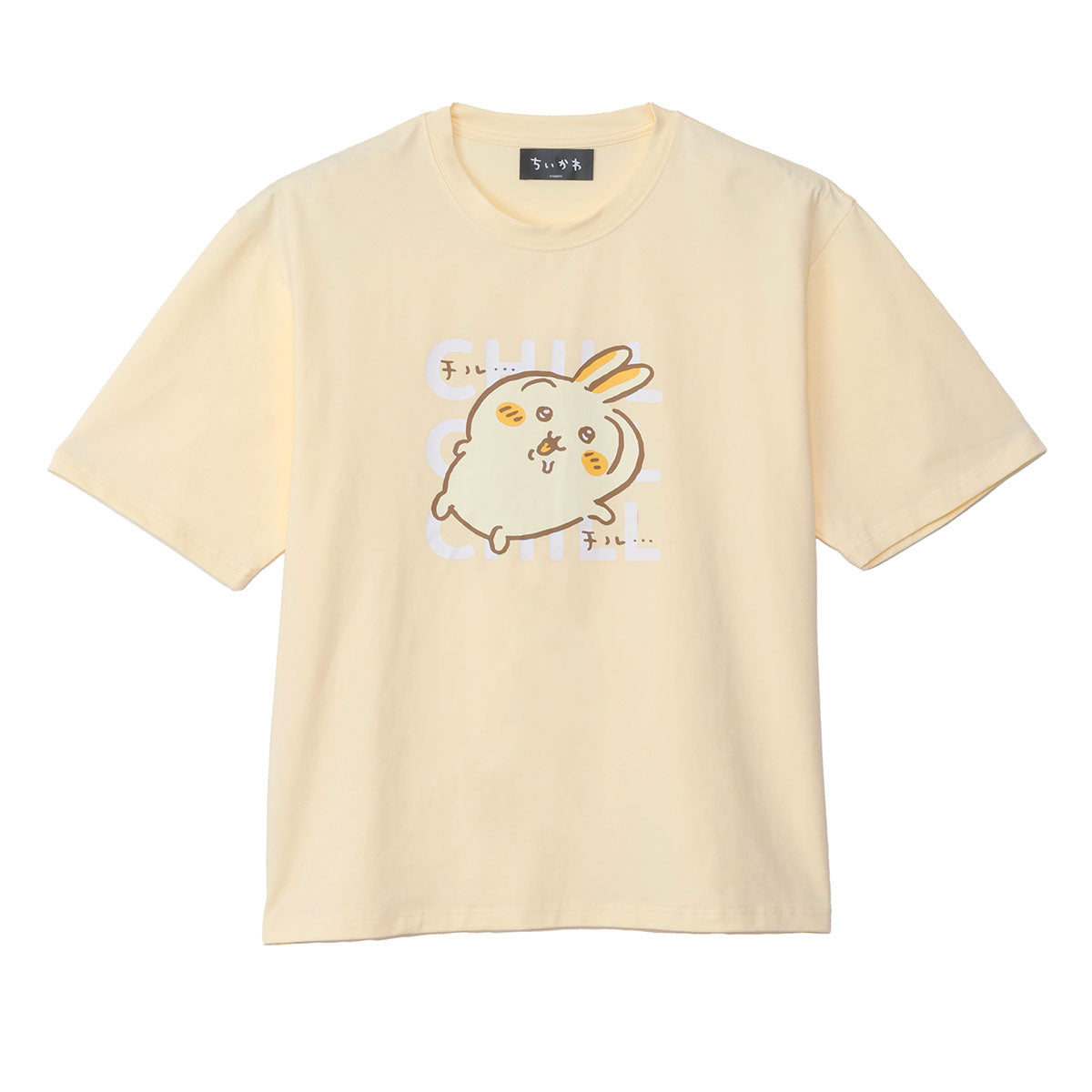 ちいかわ Tシャツ チルチルうさぎ イエロー | ちいかわマーケット 公式