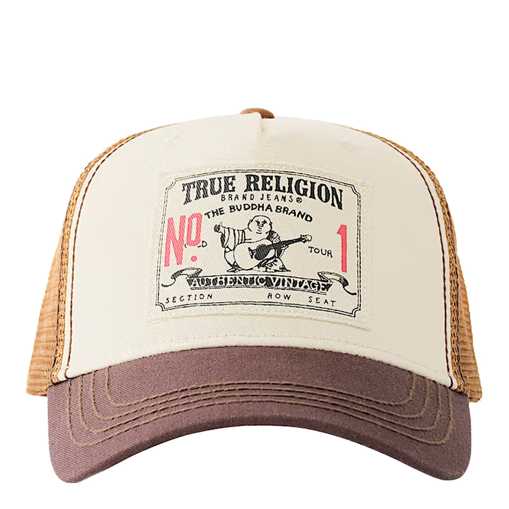 True Religion OG Patch Trucker Hat - Brown – City Jeans